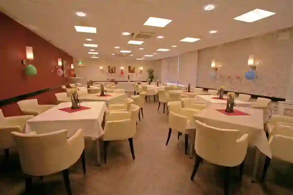 Wonnezaal in dineropstelling